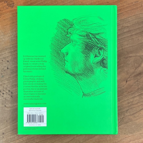 Ed Sheeran: A Visual Journey Coffee Table Book by Phillip Butah & Ed Sheeran - Picture 4 of 16